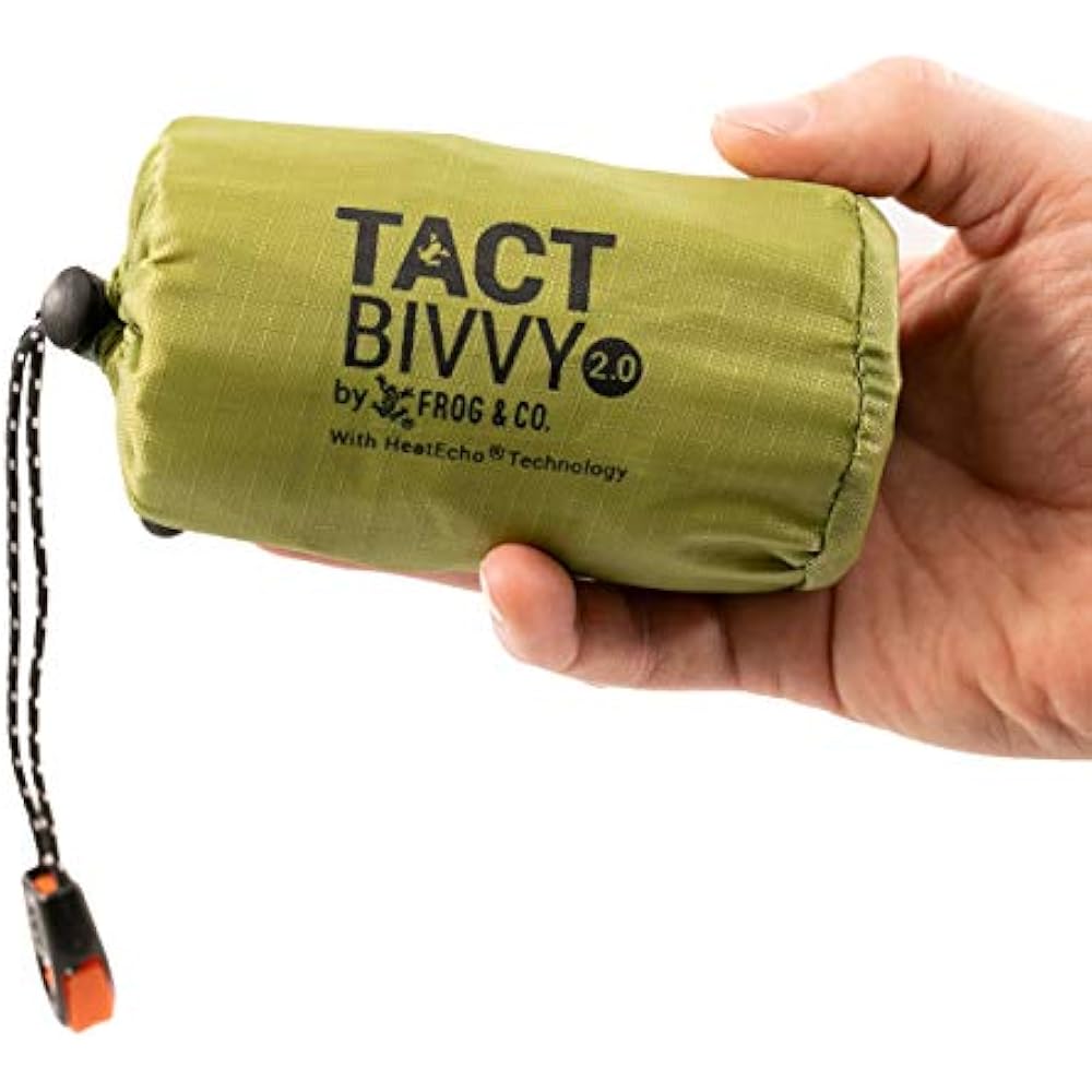 Tact Bivy Sacks Bivvy 2.0 Compact Ultra Lightweight Sleeping Bag 100