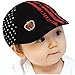 Voberry Baby Boy Kids Toddler Beret Cabbie Flat Peaked Hat River Cap (Black)