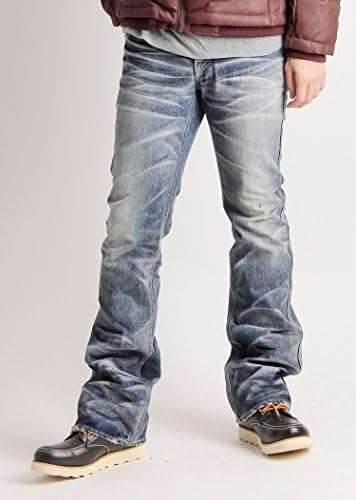 日本製 ヴィンテージ エンジニアブーツカットデニムパンツ メンズ Anadis Nl