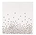 Juvale Rose Gold Polka Dot Party Supplies - 24-Piece Paper Plates, Napkins & Cups - Disposable & Durable Tableware - Coordinated Decor for Birthdays, Weddings, Bridal & Baby Showers