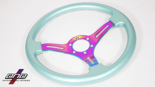 DND Sparkle Teal/Midnight Chrome Steering Wheel