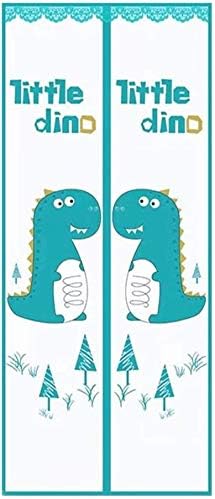 Amazon Co Jp 磁気ドアcurtainsscreen 漫画 かわいい柄のカーテン 掘削なしでインストールが簡単で 蚊昆虫のバグからレッツ新鮮な空気を遠ざけます Color Blue 1 Size 80 210cm ホーム キッチン