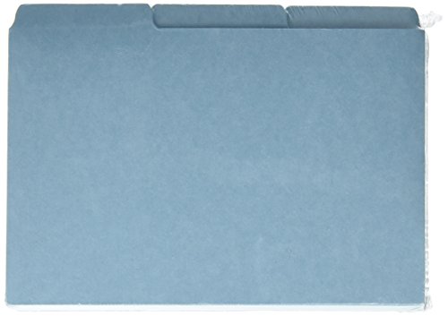 Oxford Index Card Guides with Blank Tabs, 4 x 6 Inches, 1/3 Cut Tabs, Blue, 100 per Box (P413)