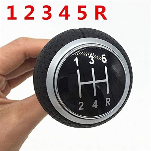 BUNGAO STORE 12mm 5/6 Speed Gear Shift Knob Lever Stick For Audi A4 B6 B7 B8 A6 S4 8K A5 8T Q5 8R S Line Ibiza 6J Seat Leon Mk1 Passat Golf