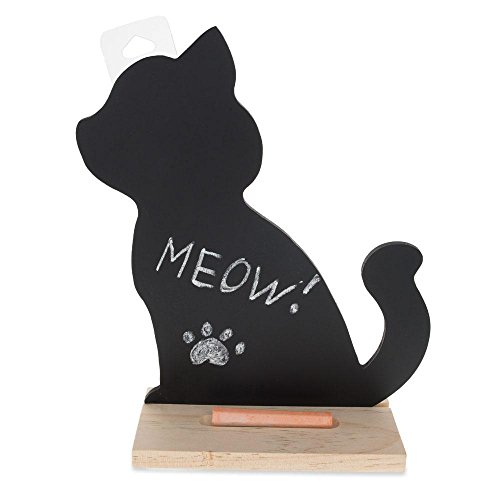 9.25" Black Cat Chalkboard