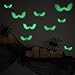 Halloween Wall Decal with Evil Eyes Glow in Dark Stickers for Halloween Home Decorations, 23 Packs