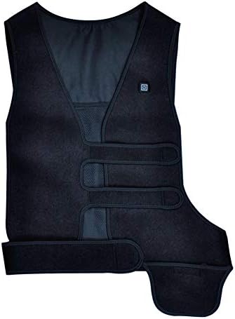 Breeezie Heated Vest 3 Gears Adjustable USB Heating Electric Waistcoat Jacket Tops Warmer Clothing For Outdoor Camping Fishing