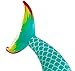VICKEA Giant Inflatable Mermaid Sprinklers, Summer Party Fun for Outside
