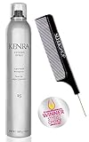 Kenra VOLUME SPRAY 25, Super Hold Hairspray (Stylist Kit) Aerosol Hair Spray (10 oz / 283 g, ORIGINAL SIZE)