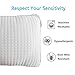 Pillow for sleeping, Soft Bed Pillow with Ice Silk&Plush Pillow Cover for Summer&Winter, 50 Individually Pocket Spring，Washable&Removable Pillows by Amada(Queen)