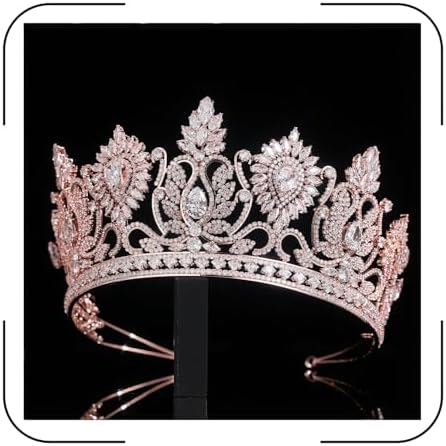 tiara Amazon.com: Luxury Princess Diana Tiara Cubic Zirconia Wedding