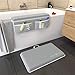 POPPY HOME Premium Bath Kneeler with Elbow Rest Pad Set: Padded Bathing Knee Cushion Mat, Mesh Pockets for Infant or Baby Bathtub Accessories, Pain Free Bathtime Knee Saver Mats. Shower Gift. Gray