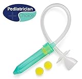 Pediatrician Choice Baby Nasal Mucus Aspirator | Recommended by Doctors | FDA-Registered | Gently Relieves Nasal Congestion | No Bulbs