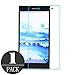 Sony Xperia Z Ultra XL39H Screen Protector, iCoverCase Premium [Ultra-clear] Tempered Glass Screen Protector Film for Sony Xperia Z Ultra XL39H C6833 (1 pack)