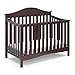 Graco Harbor Lights 4-in-1 Convertible Crib, Espresso, Easily Converts to Toddler Bed Day Bed or Full Bed, Three Position Adjustable Height Mattress (Mattress Not Included)