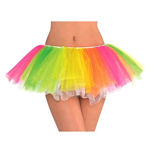 Party Ready Team Spirit Multicolored Tutu Accessory, fabric ,