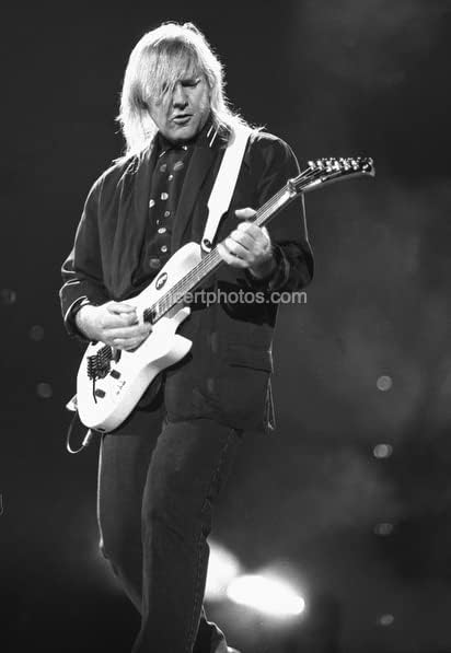 Photographs - Alex Lifeson - Rush - 8x10 BW Photograph