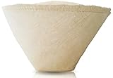 Hemp and Organic Cotton Cloth Coffee Filter by Pinyon Products - Reusable, Natural, Unbleached, Environmentally Friendly Cloth Cone Drip, pour-over Coffee Filter (Size 2; 4-6 Cups)