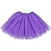BellaSous Princess-Style or Ballet-Style Tutu Skirt for Party Outfit | Queen Lilac Tutu Skirt for Sundress