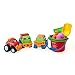 KAWO Beach Toys Set of 11 in Net Bag- Sand Toys with Bucket,Shovel, Rake, Toy Cars, Crab, Sea Stars, Sea Horse, Fish, Shell Molds and More for Boys, Girls & Toddlers