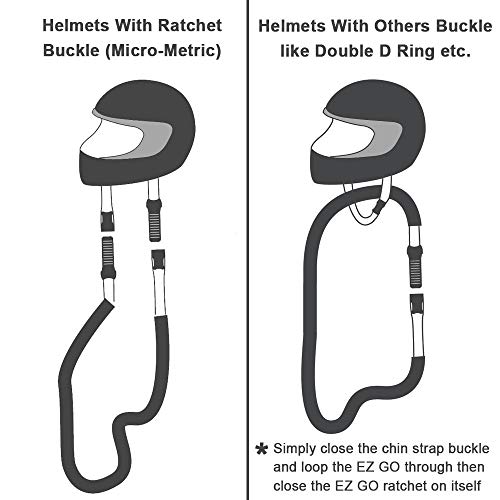 Motorcycle Helmet Carrier Strap HandsFree, Motorbike Accessory
