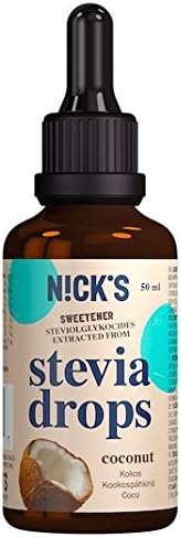 Nutri Nick Coconut Stevia Drops 50ml
