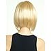 Kedada Womens Wigs Short Hair Bob Wigs with Bangs for White Women As Human Hair Blonde +Free Wig Cap