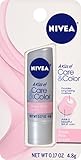 NIVEA Care & Color Sheer Pink Lip Care 0.17 Ounce Carded Pack