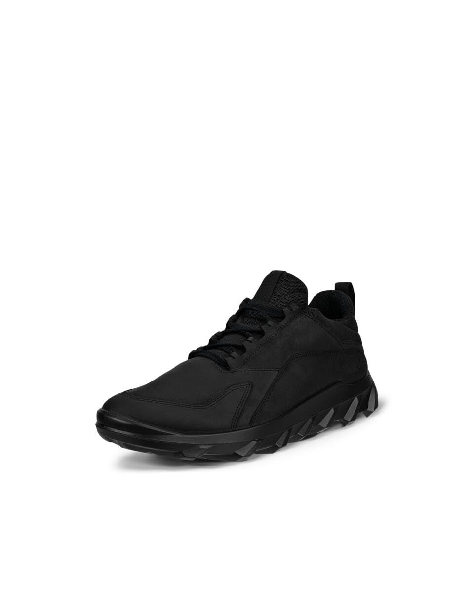 Photo 1 of ECCO Men's MX Low 2.0 Lace Up Sneaker, Black Oil Nubuck, 10-10.5