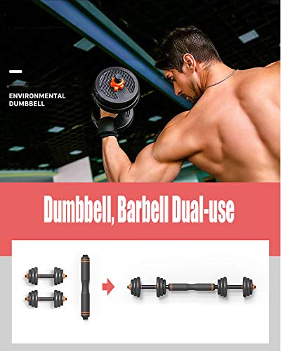 Gnpolo-Dumbbells-Free-Weights-Set-Adjustable-Barbell-Workout-Home-Gym-Fitness-Equipment-Exercise-Fitness-Dumbbells