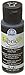 FolkArt 4426 Fabric Brush On Acrylic Paint, 2 oz, Licorice