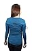 Harley-Davidson Womens Never Change Foil Print B&S V-Neck Blue Long Sleeve T-Shirt - MD