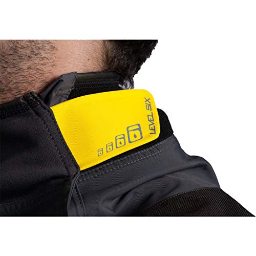 Level Six Emperor 3.0 Ply Drysuit, X-Small, Bright Yellow/Charcoal