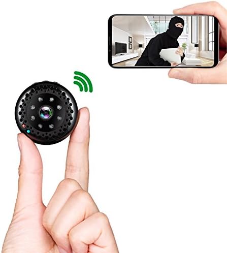 WNAT Hidden Camera 1080P HD Wifi Spy Camera Night Vision Wireless Real Time phone View Video Recorder Motion Detection Monitor Mini Cam