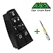 Beneges Master Power Window Switch Compatible with 2004-2012 Volvo Trunk FH12 FM VN VNL VNM Front Left Driver Side Control Switch 20752918, 20592918