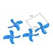 BETAFPV Beta65X 2S Whoop Frame Kit with 2 Sets 31mm 4-Blade Props 1.0mm Shaft Blue for 65mm 2S Brushless Whoop Drone Like Beta65X BNF