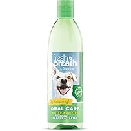 Tropiclean Fresh Breath Plaque Remover Pet Water Additive, 16 Ounce