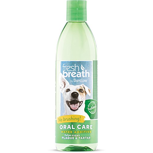 Tropiclean Fresh Breath Plaque Remover Pet Water Additive, 16 Ounce