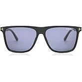 Tom Ford Sunglasses FT 0832 -N Fletcher 01A Shiny Black/Smoke Lenses