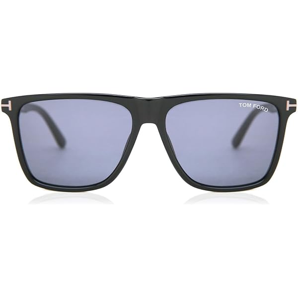 Tom Ford Men's Polarized Mason FT0445-02D-58 Black Rectangle