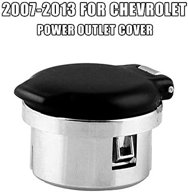 Campinery for Chevrolet Silverado Suburban Tahoe Dash Power Outlet Cover Car Modification 12V for Chevrolet Power Socket Plug Cover Cigarette Lighter dust Cover Protection Plug Excitement