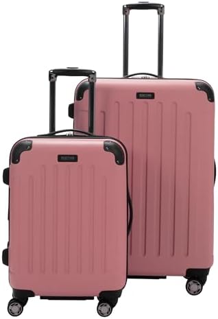 Amazon.com | World Traveler Dejuno Pink Marble 3-Piece Expandable