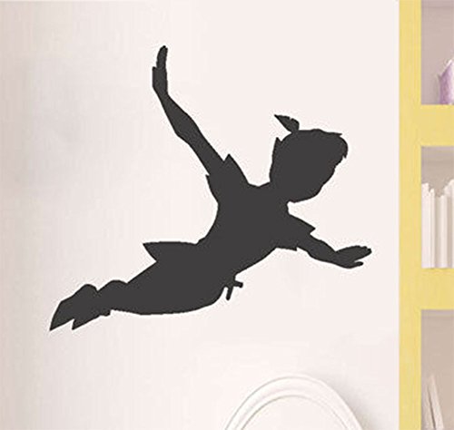 Peter pan Shadow Wall Decal Removable Vinyl Sticker Mural Window Kids Children Art