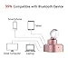 KOBWA Portable Mini Bluetooth Earpiece ,V 4.1 Lipstick-Sized In-Ear CVC 6.0 Noise Cancelling Hands-free Headset Earbud Earpiece Headphones for iPhone ,Samsung, IPad, HTC,HUAWEI,Smartphone,and Tablet