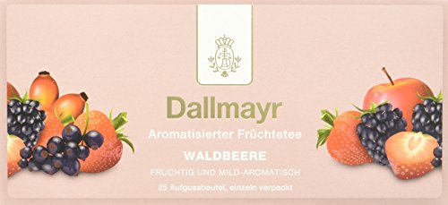 Dallmayr Tee Aufgussbeutel - Früchtetee Waldbeere (1 x 62,5 g) – Bild 6