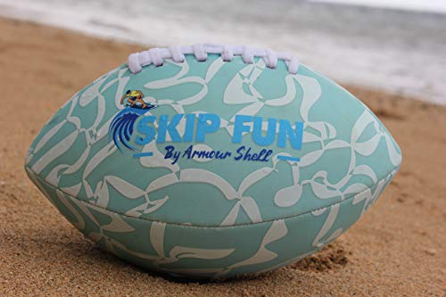 image for Armour Shell Glow in The Dark Football - Outside Water Summer Fun for 