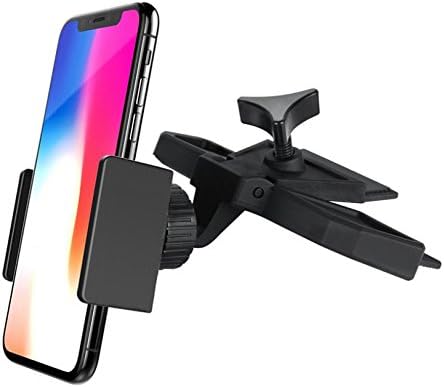 Premium Car Mount CD Player Slot Holder Cradle Rotating Dock Stand [Strong Grip] for US Cellular iPhone 8 PLUS - US Cellular iPhone SE - US Cellular iPhone X