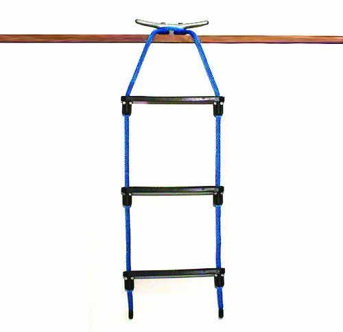 E-Z-TY 3-Step Rope Ladder - Black by E-Z-TY