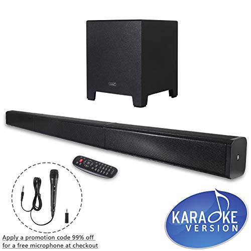 Rhm Sound Bar 40 Inch Tv Sound Bar With Subwoofer 2 1 Channel