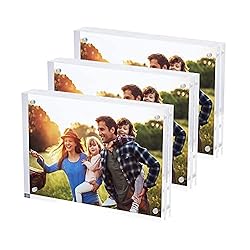 SimbaLux Magnetic Acrylic Picture Photo Frame 5x7
